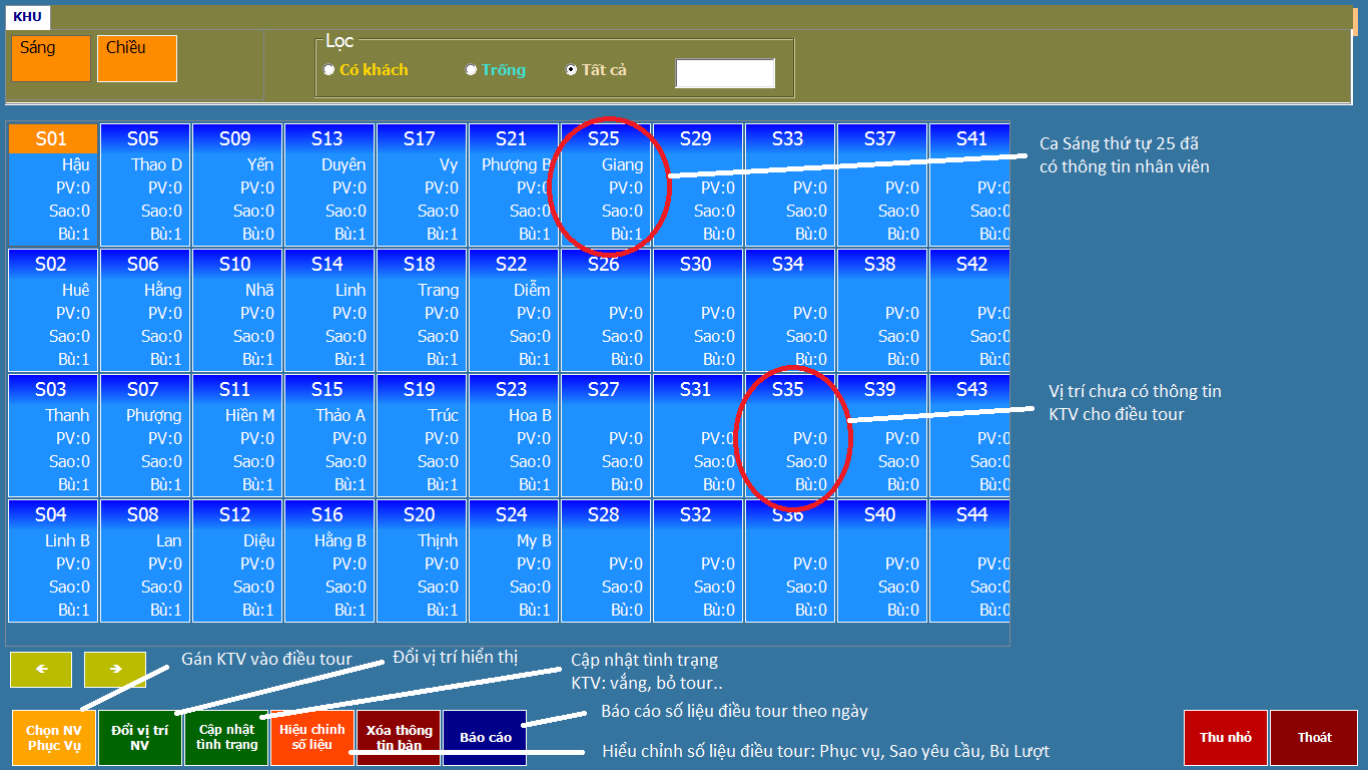 Giới thiệu các chức năng trên phần mềm quản lý spa ZinSpa