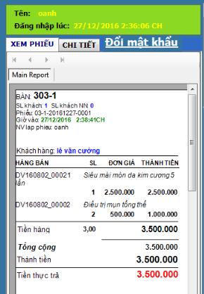 Giới thiệu các chức năng trên phần mềm quản lý spa ZinSpa