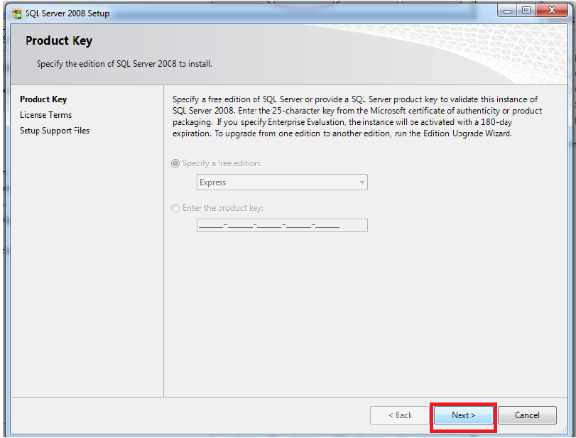 Hướng dẫn cài SQL Express