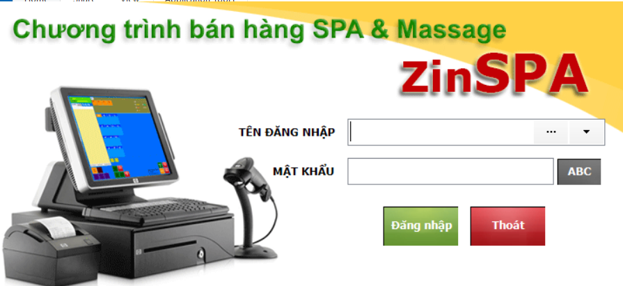 phần mềm quản lý zinspa - spa nghỉ dưỡng